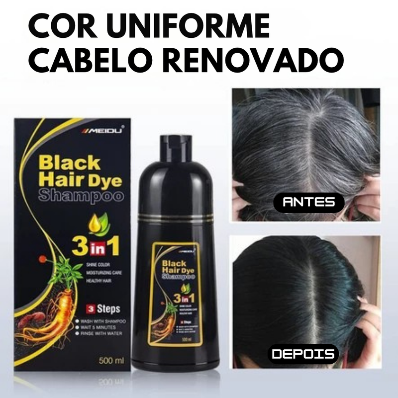 Meidu BlackBoost – Tintura Instantânea 3 em 1