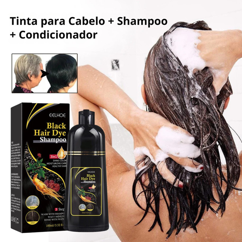 Meidu BlackBoost – Tintura Instantânea 3 em 1