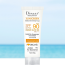 Creme Solar Facial Hidratante SPF50/90 - Proteção Refrescante para Todos os Tipos de Pele