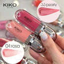 Kiko 3D Hydra Gloss – Brilho Perolado e Hidratação de Longa Duração