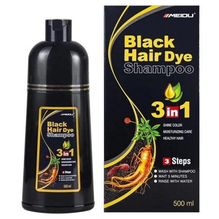 Meidu BlackBoost – Tintura Instantânea 3 em 1